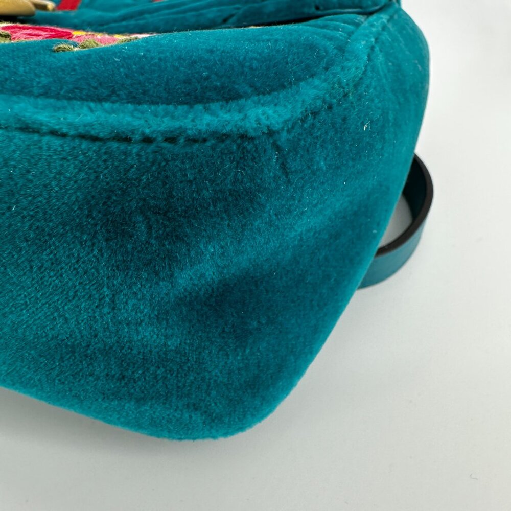 RAREGucci Medium Marmont Bag with Chevron Quilting - (Limited 110th Anniversary) - Picture 11 of 15